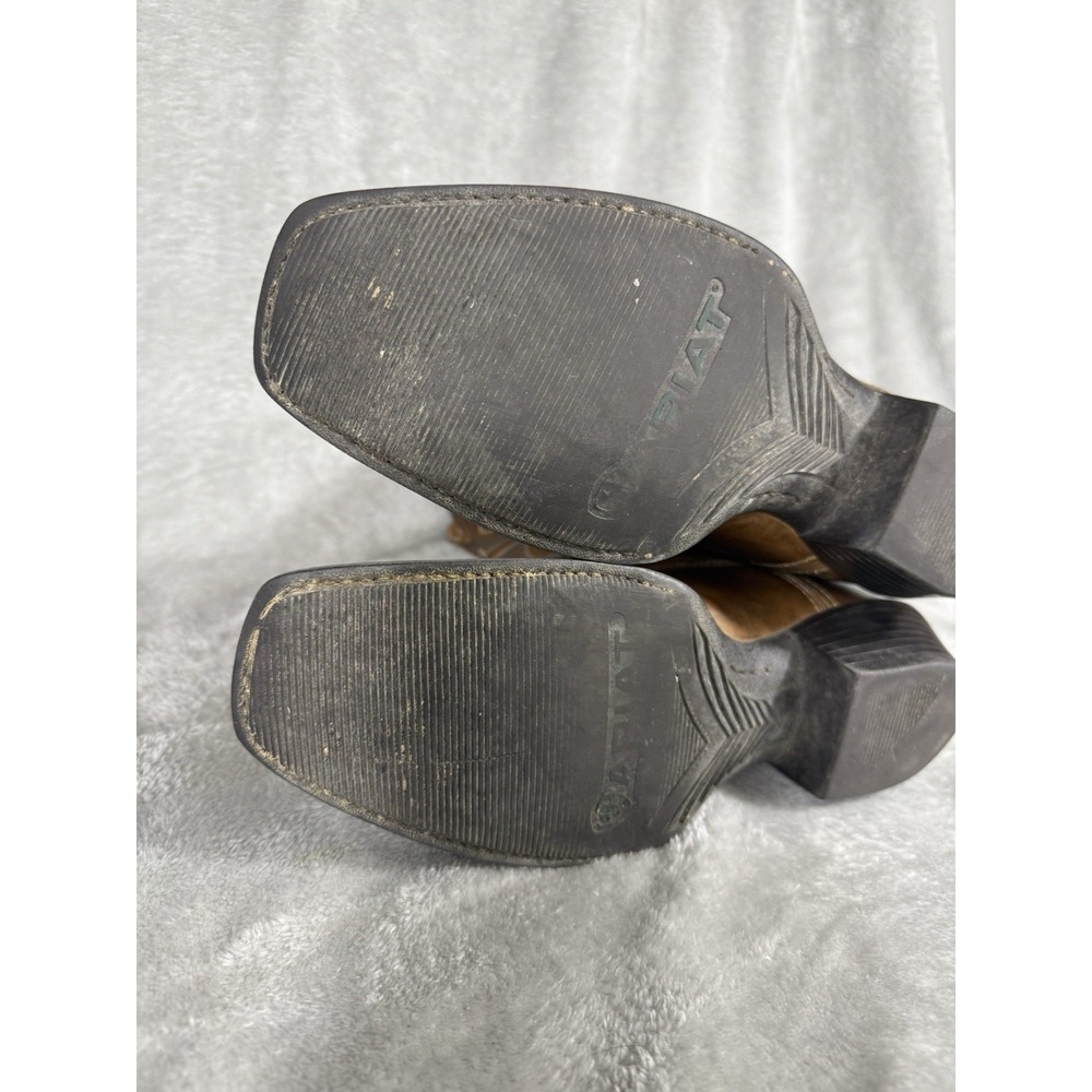 Ariat Sport Western Boots for Men 8.5 D Brown Cowboy Classic - Picture 10 of 14